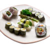 Sushi variado vegetariano 16 piezas
